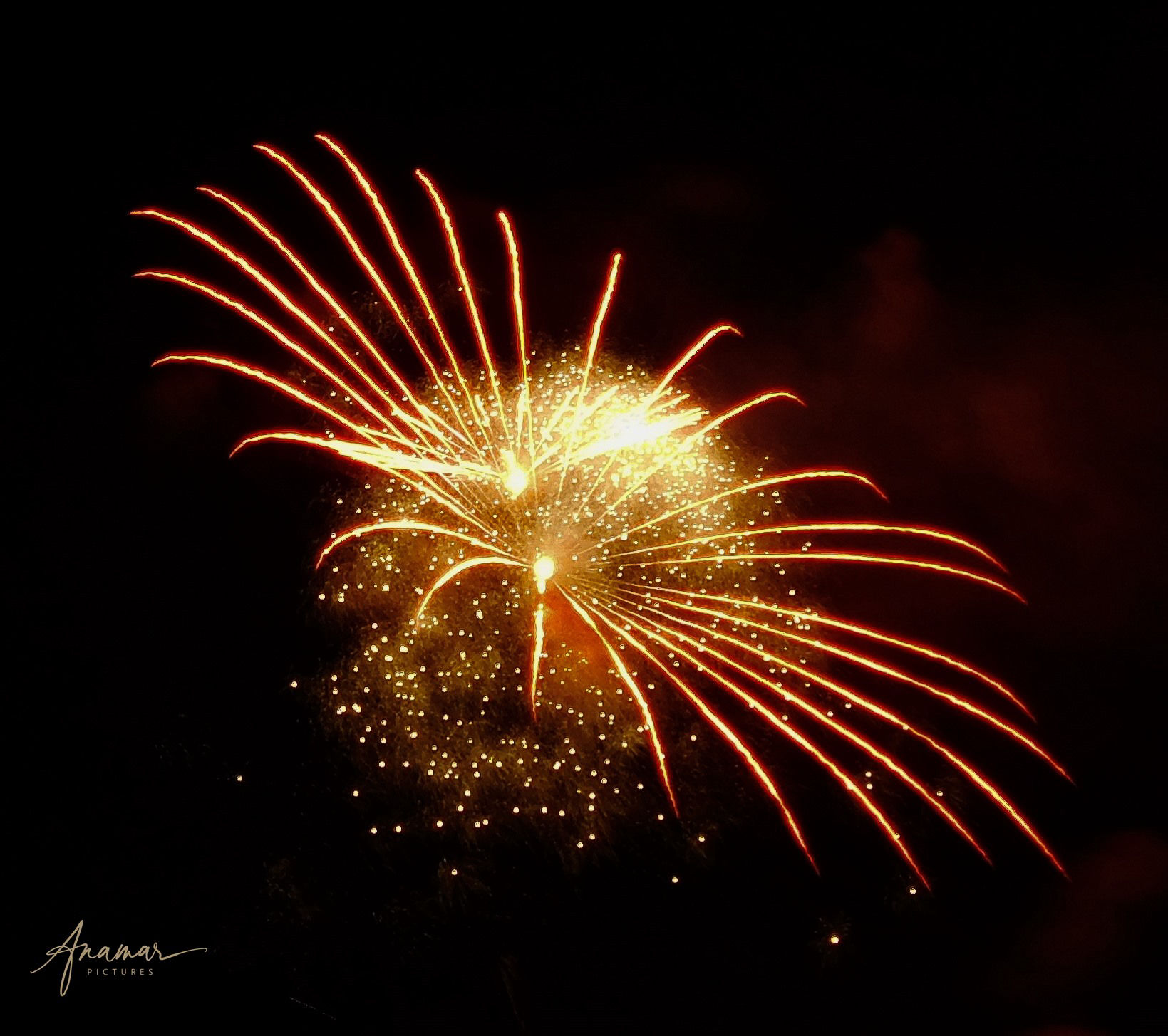 Firework during a summer competition | Vancouver, British Columbia, Canada